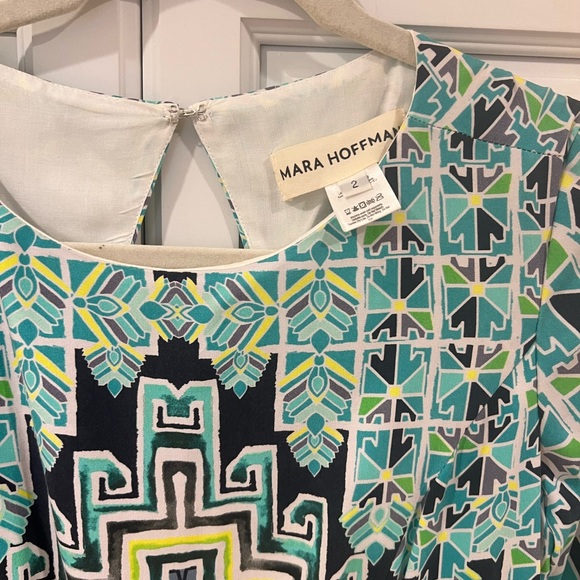 Mara Hoffman Women's Maxi. Open back, high slit - Picture 3 of 6